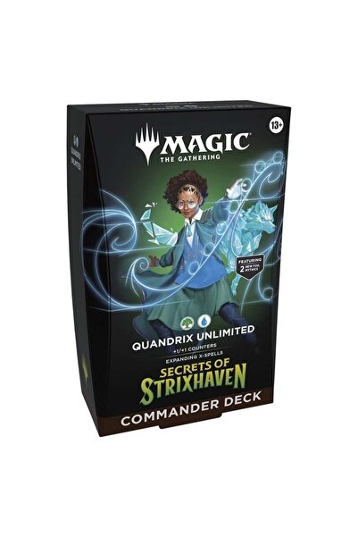 Magic The Gathering Strixhaven Quandrix Pachetul Commander Nelimitat
