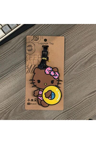 choice2 A Anime Hello Kitty Luggage Tag Suitcase Id Holder Baggage Boarding T...