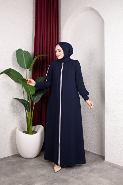 ENDAMLI Zara Krep Kumaş 2333 | Lacivert