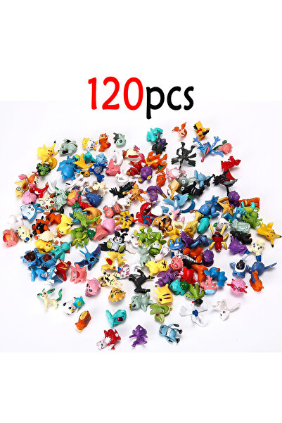 Choice5 Bandai 120pcs 144 Pcs/Lot Mini Pokemon Figure Pikachu Kids Model Toys...
