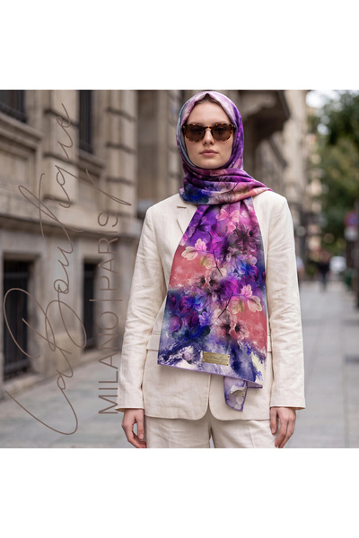 LA BOUTIQUE شال من السلسلة الخاصة 1855-05 - 70×190