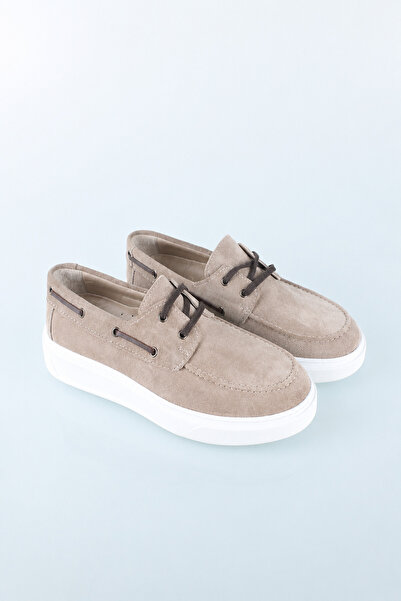 Bisse Beige Suede Shoes