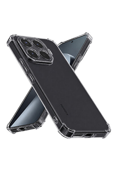 CLICK Husa pentru Xiaomi 17T Pro, Shockproof Clear Silicone, protectie antisoc