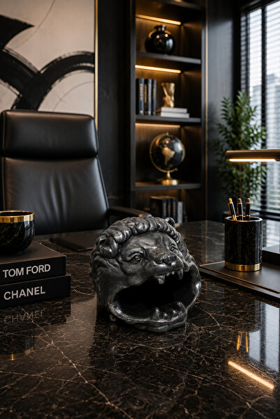 Zigzag Home Decorative Lion Model Ashtray Design Model Ashtray for Office Hom...