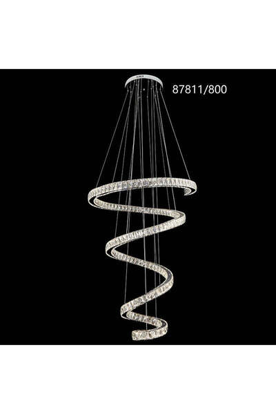 OEM Candelabru LED cu Telecomanda TWIST, 272W, Diametru 80 cm, Inaltime 150 c...