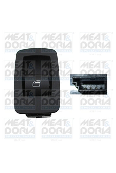 MEATDORIA Panou Comanda Geam Spate Dreapta 26012 Bmw 1/3/X5/X6/Z4