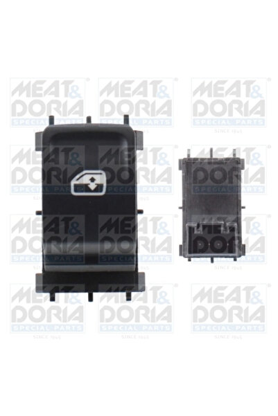 MEATDORIA Panou Comanda Geam Spate Stanga 26644 Skoda Kamiq/Karoq/Kodiaq 1/Sc...