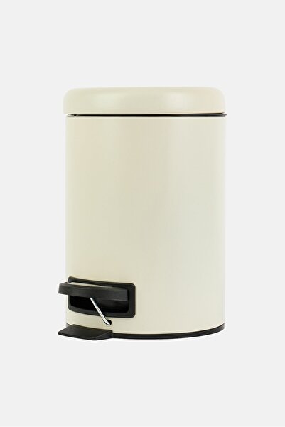 Muy Mucho Pedal Operated Dust Bin, Beige