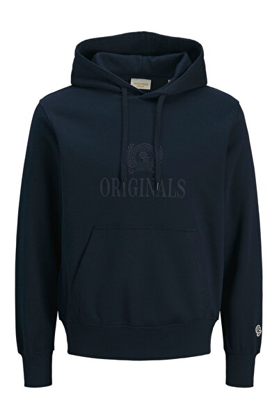 Jack & Jones Φούτερ με στάμπα στο στήθος σε μεγάλο μέγεθος και κανονική εφαρμ...