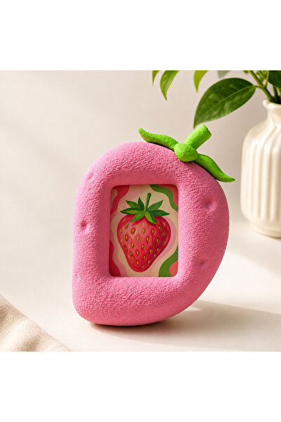 Pocket People Çilek Fotoğraf Çerçevesi 10 cm Dekoratif Masaüstü Mini Çerçeve ...