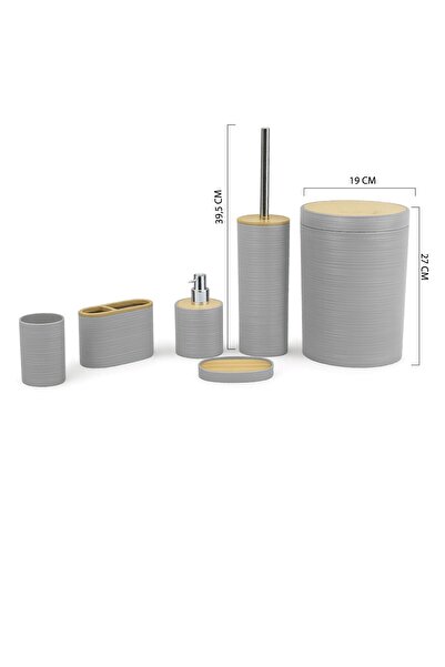 Vichy BANYO SETİ VICHY-7232 6 PRÇ HAKİ x12