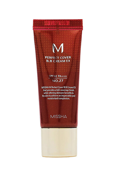 Missha Perfect Cover BB Cream SPF 42 PA+++ 20 ml 27 Honey Beige