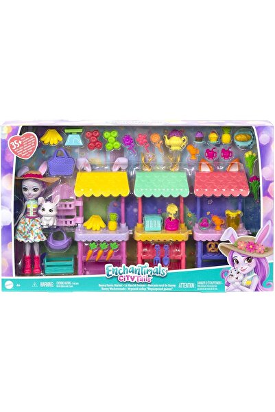Enchantimals Set de joaca Enchantimals, City Tails Families, Bunny Farms Mark...