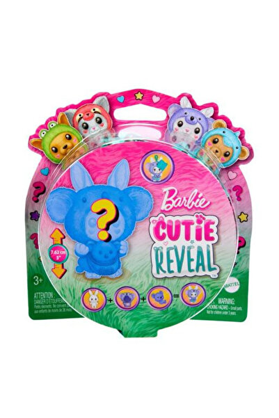 mattel Papusa, Mattel, Barbie Cutie Reveal Reveal Pet Figura in costum, 3 ani...