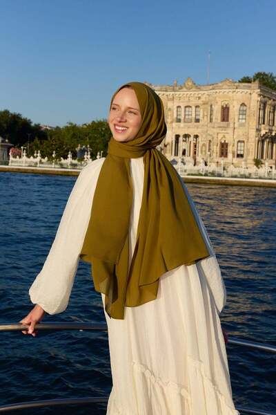 Şalland Cupra Silk Shawl Sahra