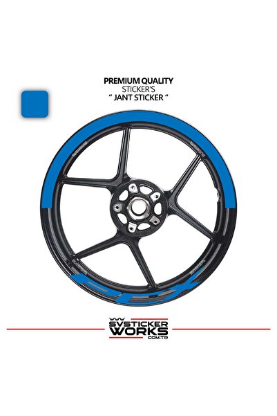 ARONA Honda Pcx Wheel Rim Strip – Half Rim Cover & Pcx Lettering Sticker Set