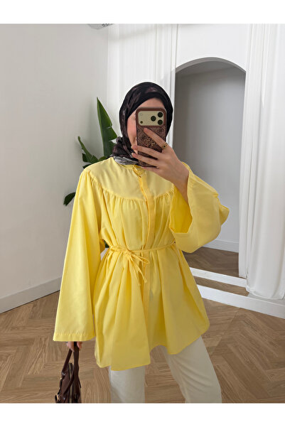 QUWİQ Women's Wide Sleeve Hijab Shirt