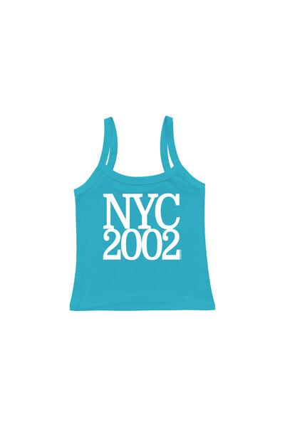 lethestudios NYC Baskılı Askılı Bluz