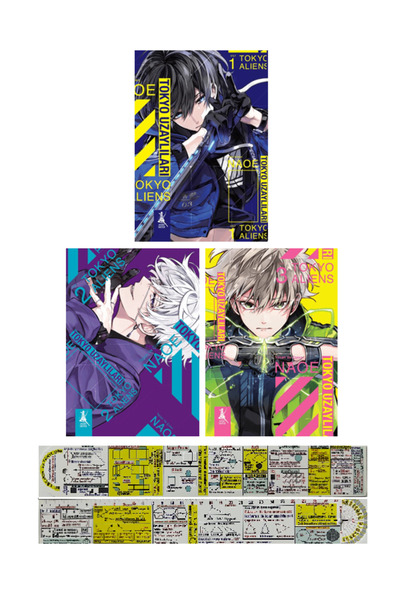 Artemis Yayınları Tokyo Uzaylıları 1-2-3. Ciltler Manga Seti (Manga Ayracı ve...