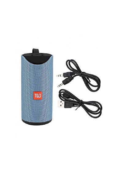T&G Φορητό Ηχείο TG113 Ασύρματο Bluetooth Μίνι, σε μπλε χρώμα