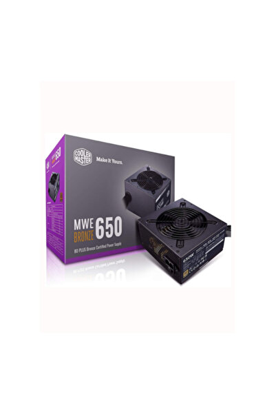 COOLERMAST كولر ماستر MWE 650 W 80 plus Bronze ACAAB مزود طاقة
