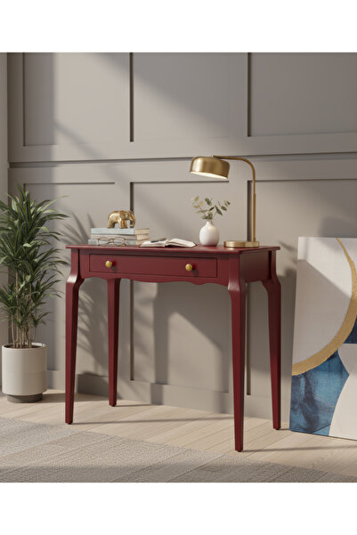 90 Cm Masif Konik Bordo Dresuar