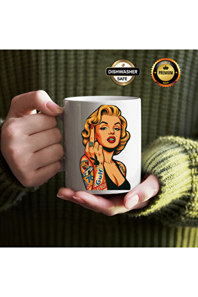 Baskılı Premium Porselen Kupa Bardak