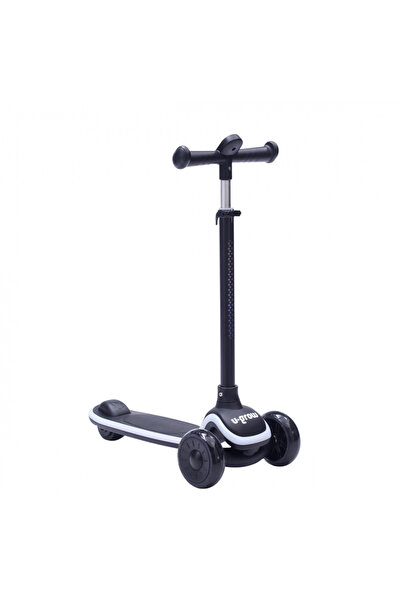 U-Grow UG-TROT01 LED Kids Scooter, 3+ Years, Black
