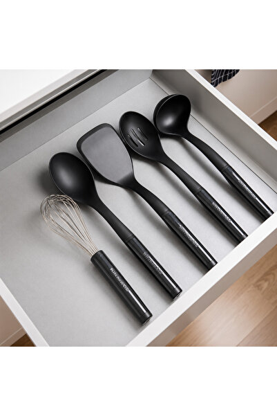 Kitchenaid 6-Piece Kitchen Utensil Set with Holder – Heat Resistant Non-stick...