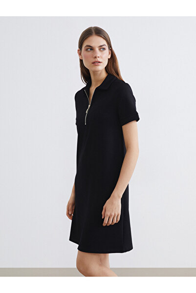 LC Waikiki Polo Collar Soft Touch Dress