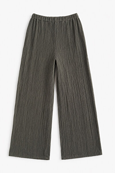 Albie Women's Trousers Casual Stylish Elastic Waist Knitted Fabric