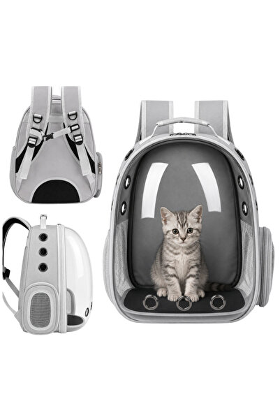 Korbi Rucsac transparent pentru transportul animalelor de companie, impermeabil