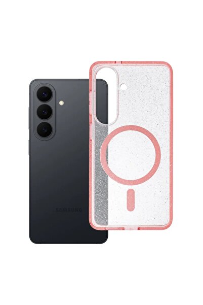 Samsung Husă de protecție compatibilă MagSafe pentru Galaxy S26, roz