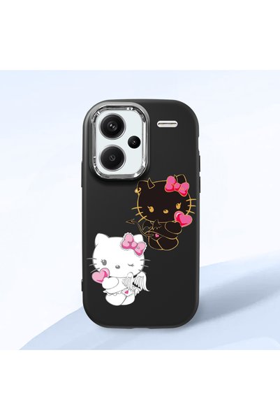 Hontinga Redmi Note 13 Pro Plus 5g Compatible Case with Camera Protector Blac...