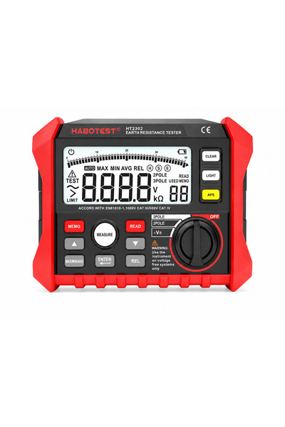 Habotest Tester digital de rezistenta la pamant HT2302