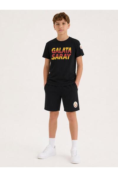 Galatasaray Big Kids 10-13 Years Old Set - Black