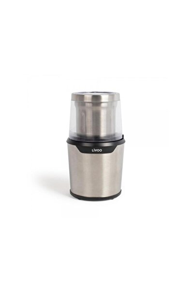 LİVOO Electric Coffee Grinder, 200W, Silver