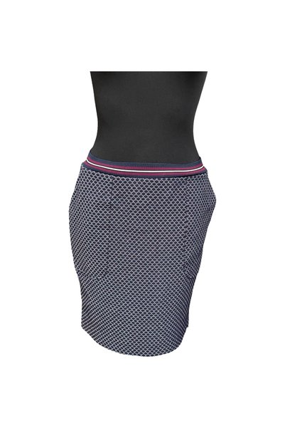 OEM Fustă Midi SOLAR Stilată Confortabilă Elegantă Bleumarin Mărimea 40