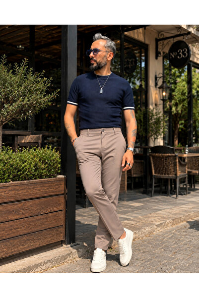 higo Men's Spandex Full Lycra Wrinkle-Free Premium Fabric Trousers