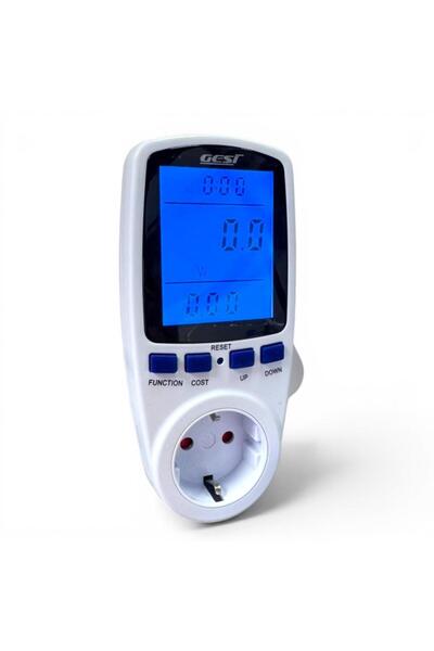 GeSi KWE-PM01 Priz Tipi Wattmetre 16A 3680W