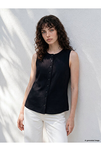 LC Waikiki Original Oval Neck Blouse