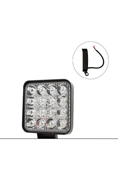 OEM Mini Led προβολέας εργασίας 16 SMD 48W 12V/24V IP67 4800LM 6000K αδιάβροχ...
