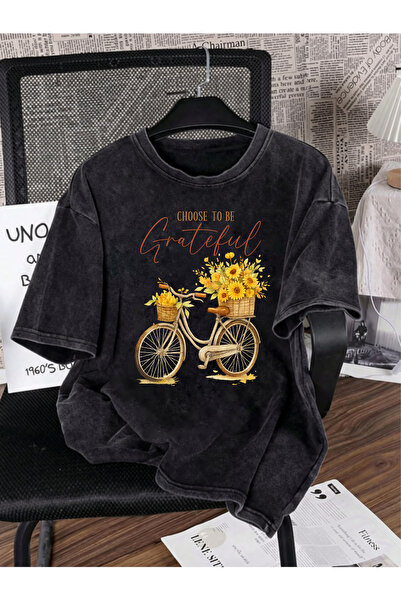 Prekarya design Unisex Oversize Vintage Washed Street Style Street Fashion Co...