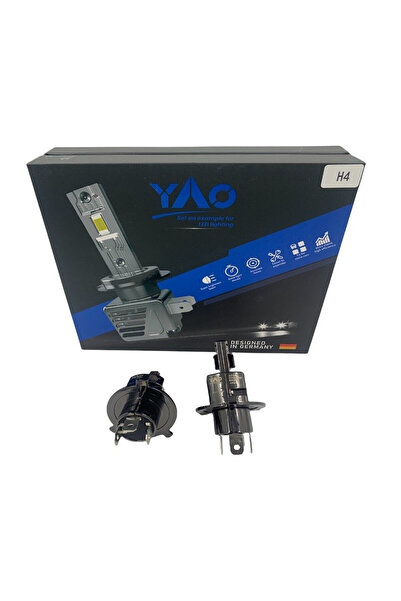 OEM LED Λάμπες 2 ΤΜΧ LED H4 SILVER FANG 37W 6000K FULL CANBUS ΥΛΟ