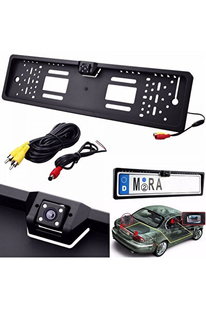 OEM Κάμερα 170° HD οπισθοπορείας αυτοκίνητου με Ευρωπαϊκό πλαίσιο πινακίδας τ...