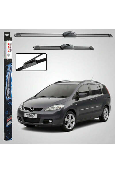 Bosch Υαλοκαθαριστήρες παρμπρίζ Mazda 5 CR 2005-2010 |   Εμπρόσθιο Σετ 650mm ...