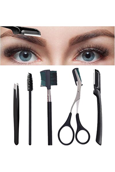 Arabest Professional Eyebrow Grooming Kit,5 Pack Multipurpose Trimming Set,Ey...