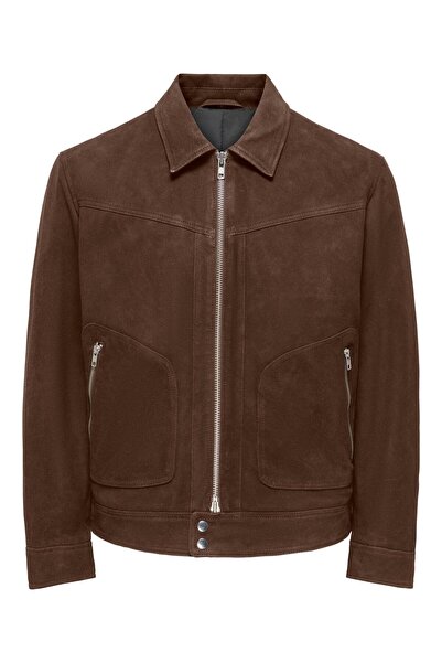 Only & Sons Lederjacke ONSELIAS Lederjacke