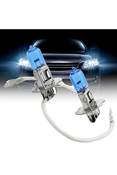 OEM Σετ 2 λαμπών αλογόνου H3 "HOD HI-POWER", ισχύος 55W, λευκό φως 5000K, 12V...