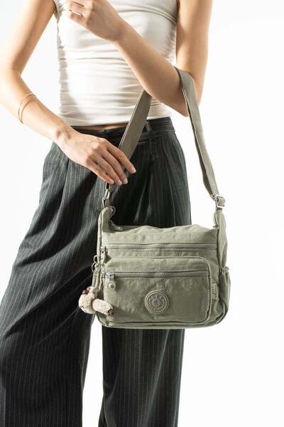 WİKİDAYS.S MODA TRENDİ Ultra Light, Multi-Pocket, Multi-Compartment Crossbody...